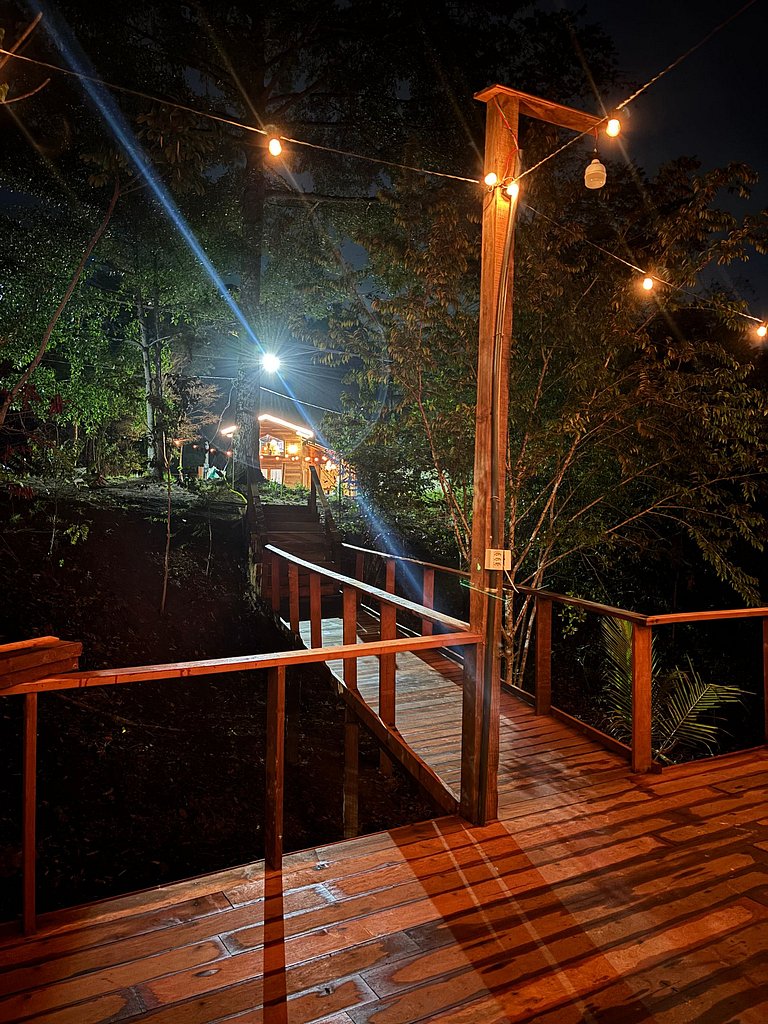 CHALÉ SAMAÚMA | Rede Suspensa | Decks de frente para Praia |