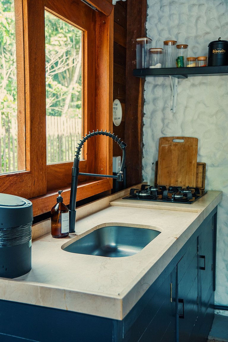 CHALÉ SAMAÚMA | Banheira de Hidromassagem | Rede Suspensa |