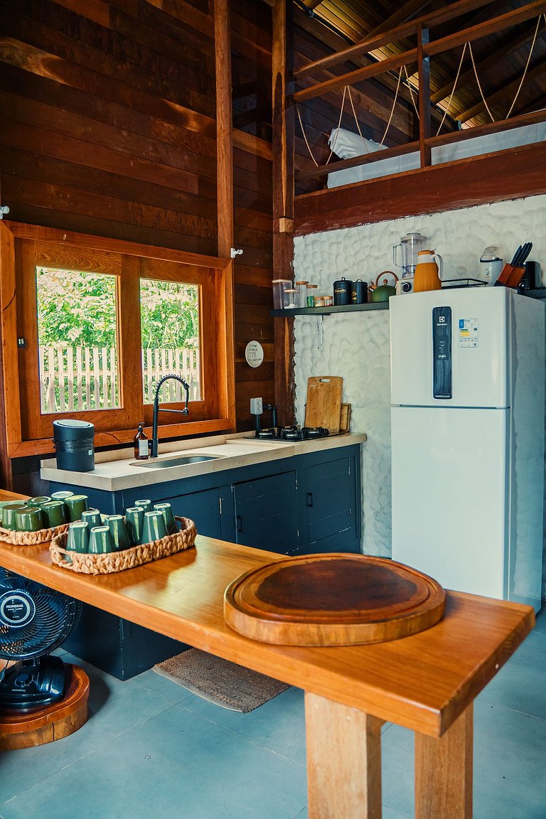 CHALÉ SAMAÚMA | Banheira de Hidromassagem | Rede Suspensa |