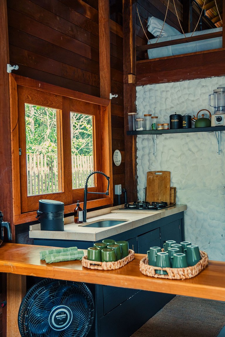 CHALÉ SAMAÚMA | Banheira de Hidromassagem | Rede Suspensa |