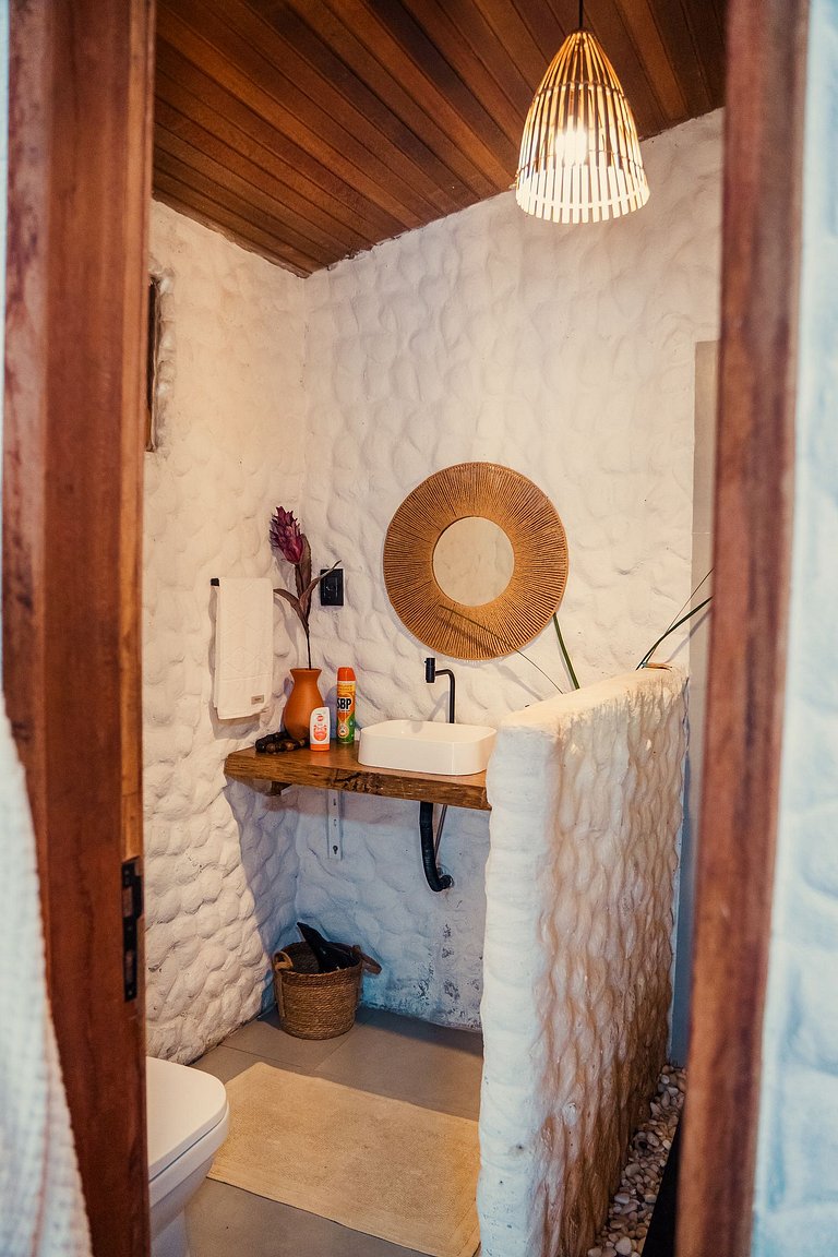 CHALÉ IPÊ | Banheira | Linha Premium | Cozinha Equipada